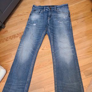 Silver, Zac Jeans Mens 30x34